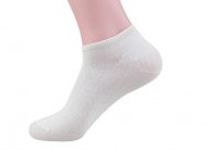 Kotníčkové ponožky EM1001A - (BÍLÉ) 12 párů - vel. 44-47