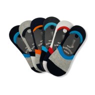 Pánské bezkotníčkové ponožky (NÁHODNÝ MIX) - 4 páry - vel. 40-43