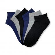 Kotníčkové ponožky EM1001B (MIX BAREV) 12 párů - vel.44-47
