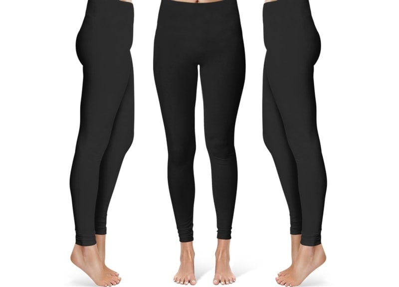 Termolegíny s vysokým pasem (ČERNÉ) 2ks vel. M-XL - chybné štítkování Termolegíny s vysokým pasem (ČERNÉ) 2ks vel. M-XL - chybné štítkování